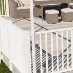 Fascia Mount Outside Corner Kit